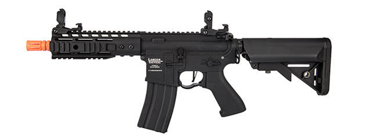 Lancer Tactical Proline 7’’ Keymod Rail w/ Picatinny M4 Carbine AEG Airsoft Rifle Black