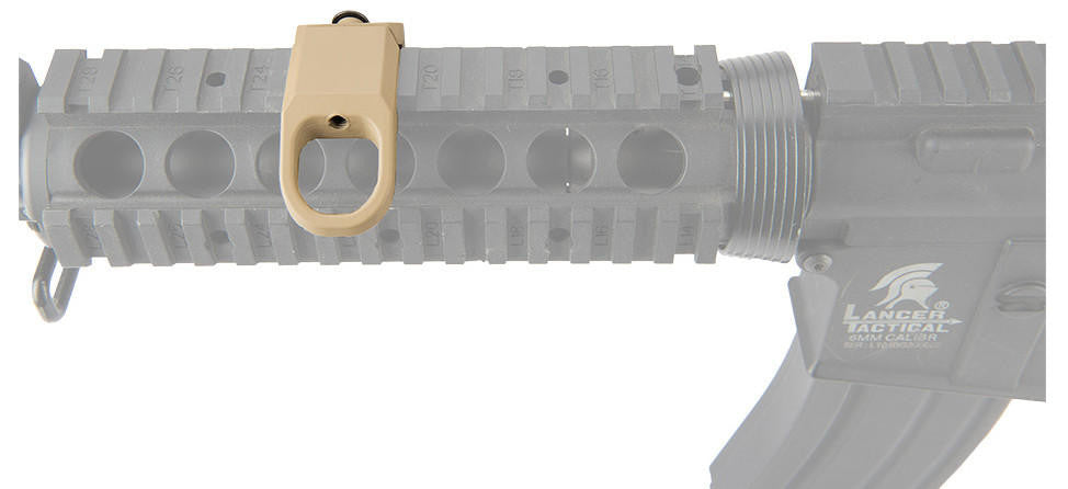 Lancer Tactical Rail Sling Attachment, Tan