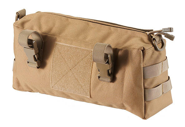 Lancer Tactical Vertical General Purpose Pouch, Khaki