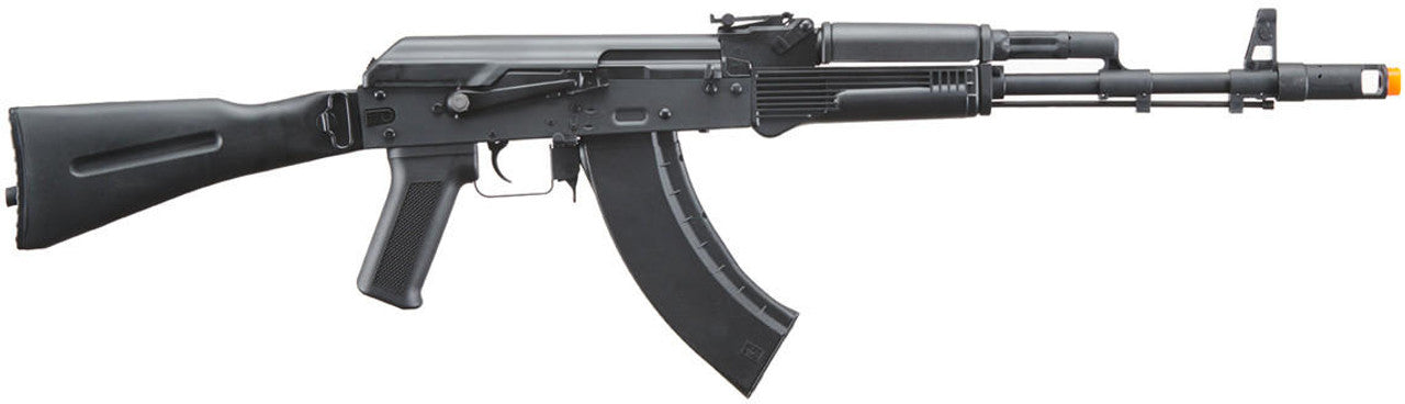 Lancer Tactical x Kalashnikov USA Licensed KR-103 Airsoft AEG Rifle with Triangle Stock Black
