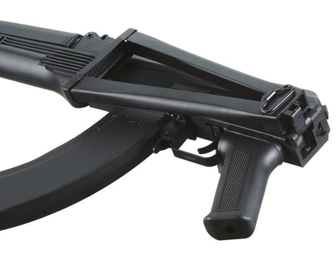 Lancer Tactical x Kalashnikov USA Licensed KR-103 Airsoft AEG Rifle with Triangle Stock Black