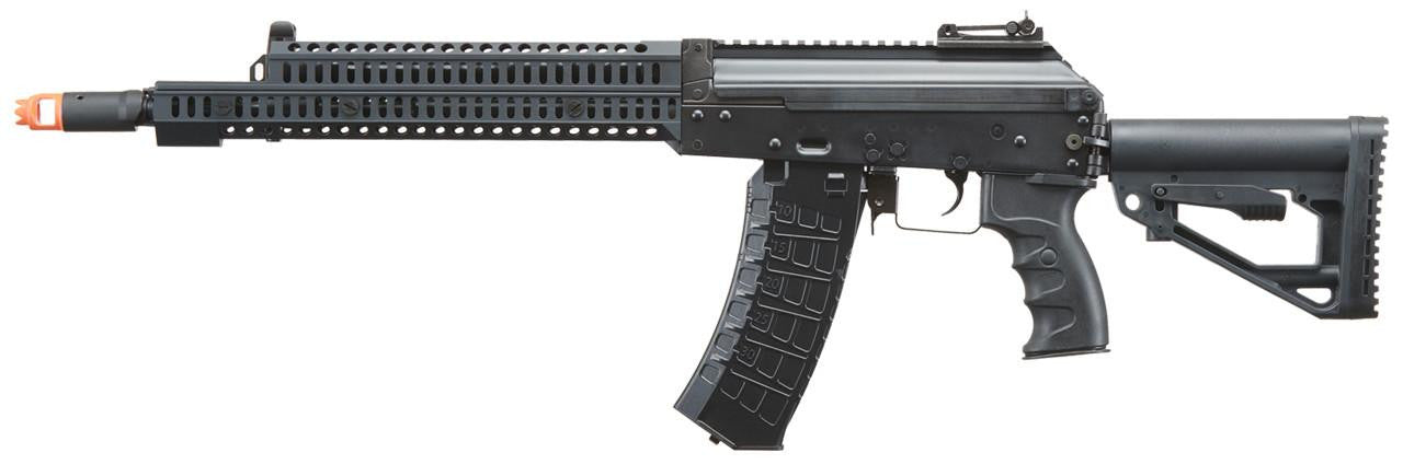 LCT Airsoft ZK12 Tactical Assault Z-Sport 13" AEG Airsoft Rifle w/ ASTER V2 SE Expert, Black