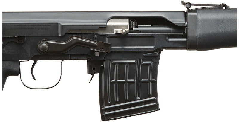 LCT SVDS Airsoft AEG Sniper Rifle, Black