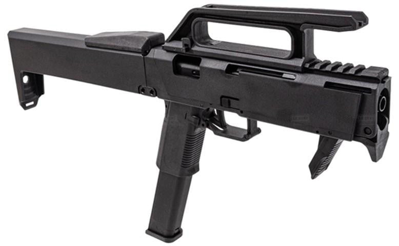 Maruyama FMG-9 GBB SMG Airsoft Gun, Black