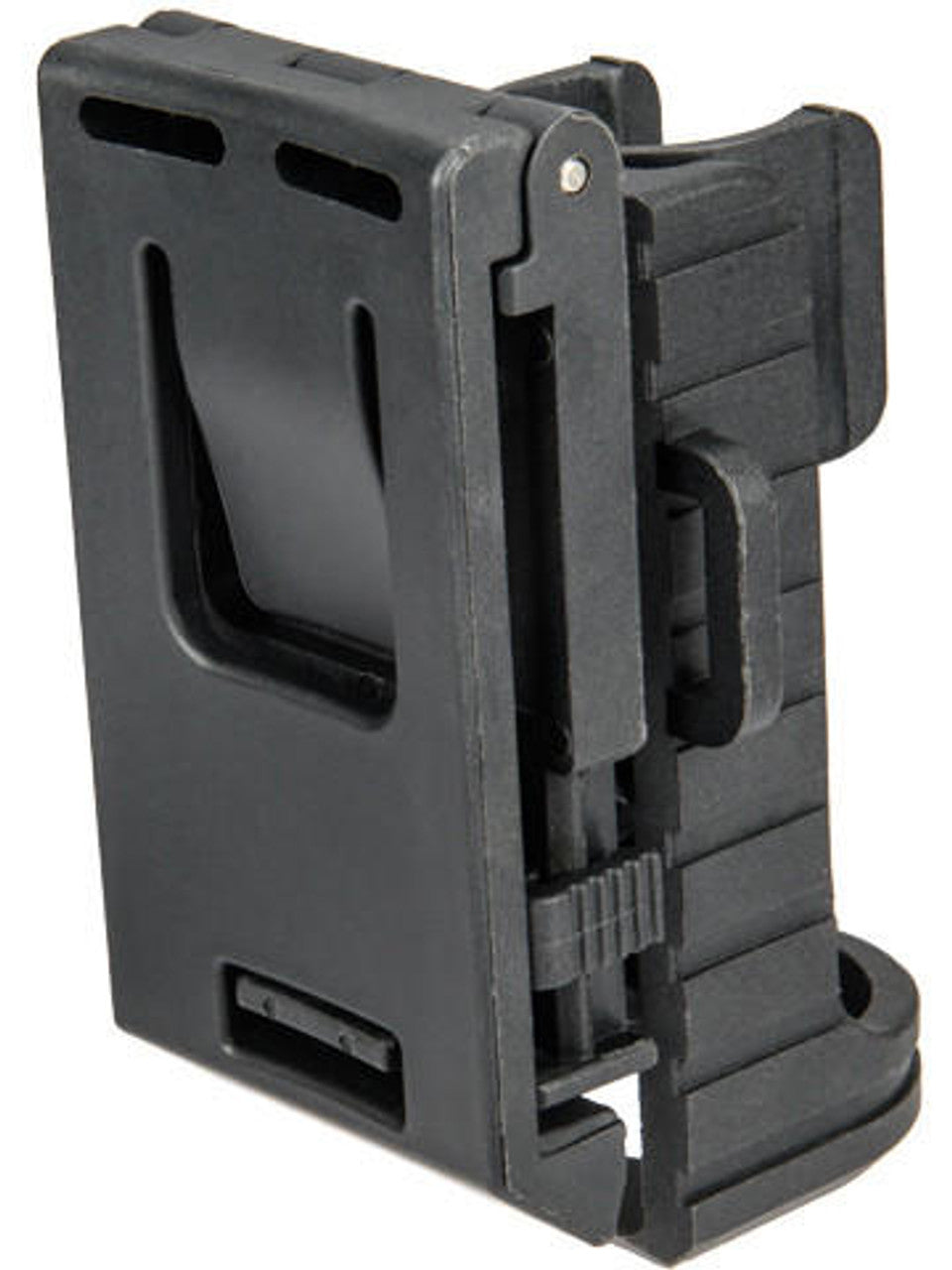 Opsmen Adjustable Tactical Flashlight Speed Holster Black