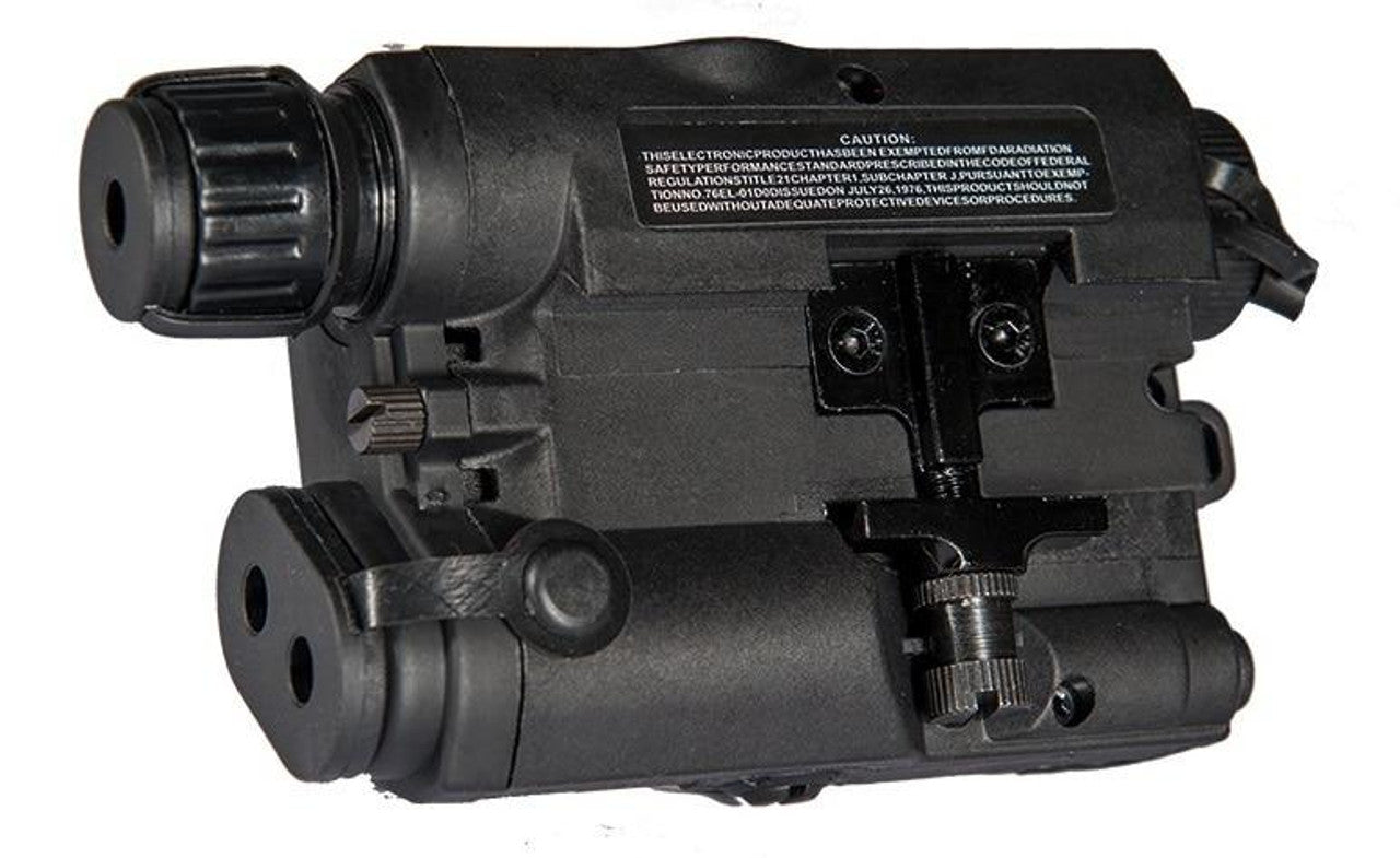 PEQ-15 Battery Box w/ Built In Green Laser Black