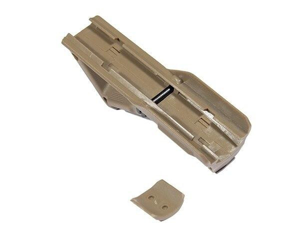 Plastic Angled Foregrip, Dark Earth