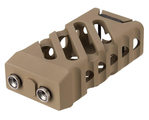 Ranger Armory Skeletonized Cross Cut Keymod Vertical Foregrip, Tan
