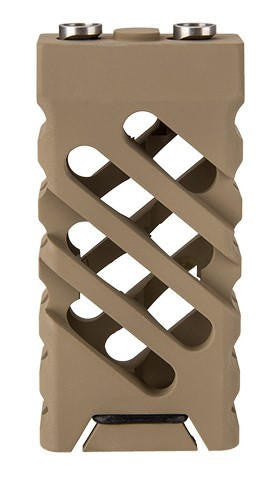 Ranger Armory Skeletonized Cross Cut Keymod Vertical Foregrip, Tan