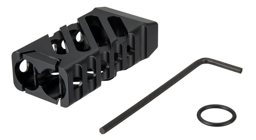 Ranger Armory Skeletonized M-LOK Short Vertical Forward Grip Cross Cut, Black