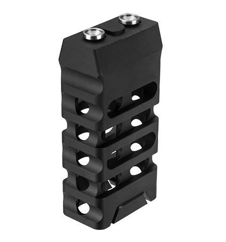 Ranger Armory Skeletonized Straight Cut Keymod Short Foregrip, Black