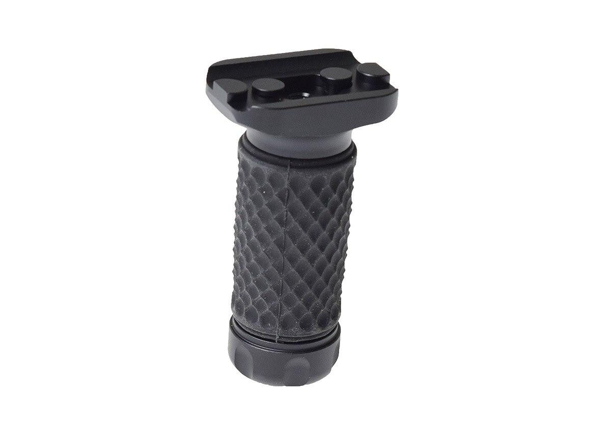 Raptors Airsoft Golf Ball Pattern Keymod Short Forward Grip, Black