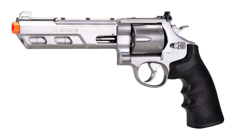 S&W 629 Competitor 6" CO2 Airsoft Revolver, Chrome