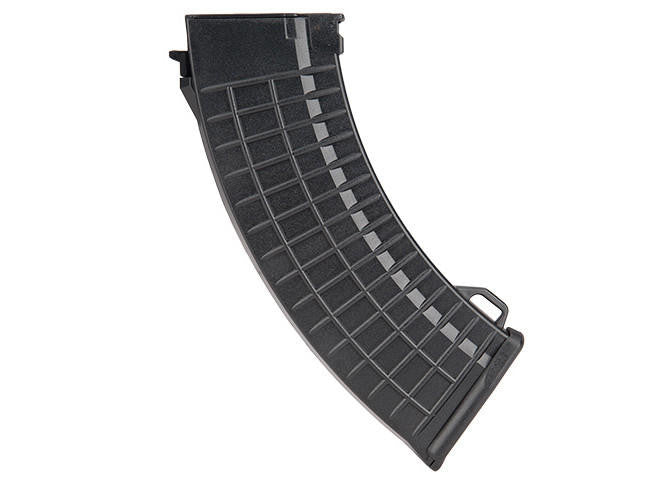 Sentinel Gears 110rd Waffled Mid Capacity AK47 Airsoft AEG Magazine, Black
