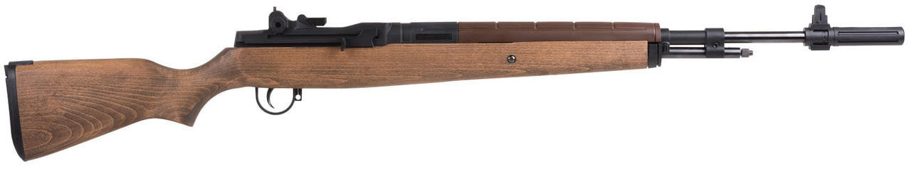 Springfield Armory M1A Underlever .22 Pellet Air Rifle, Wood Stock