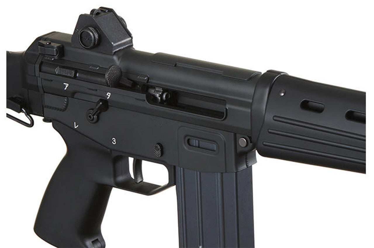 Tokyo Marui MWS JSDF Type 89-F Gas Blowback Airsoft Rifle w/ Folding Stock Black