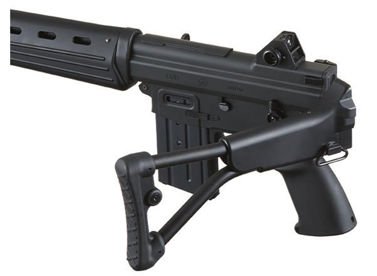 Tokyo Marui MWS JSDF Type 89-F Gas Blowback Airsoft Rifle w/ Folding Stock Black