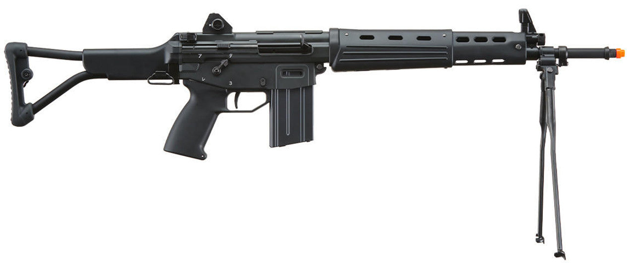 Tokyo Marui MWS JSDF Type 89-F Gas Blowback Airsoft Rifle w/ Folding Stock Black