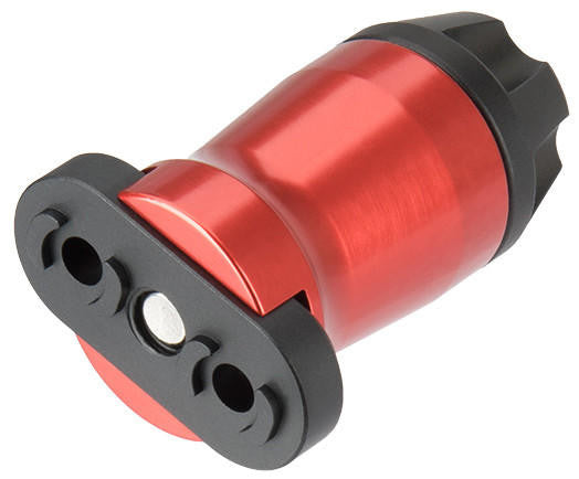 UK Arms Smooth Short Vertical Anodized Metal Foregrip, Red