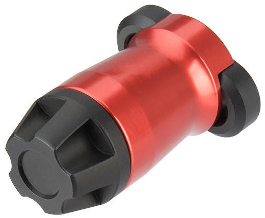 UK Arms Smooth Short Vertical Anodized Metal Foregrip, Red