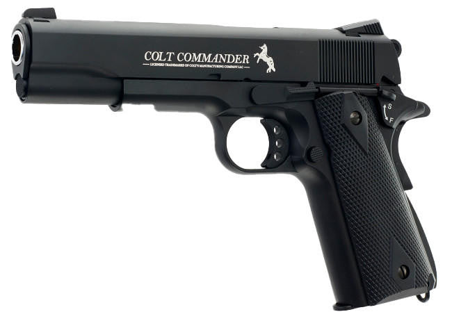 Umarex .177 Cal CO2 Colt Commander Blowback 1911 Airgun, Black