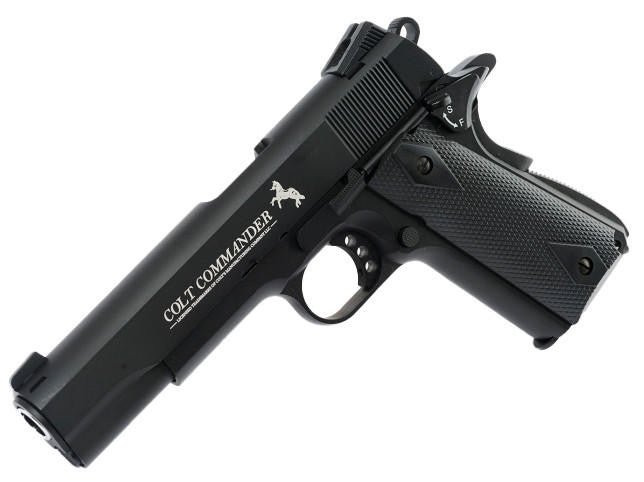 Umarex .177 Cal CO2 Colt Commander Blowback 1911 Airgun, Black