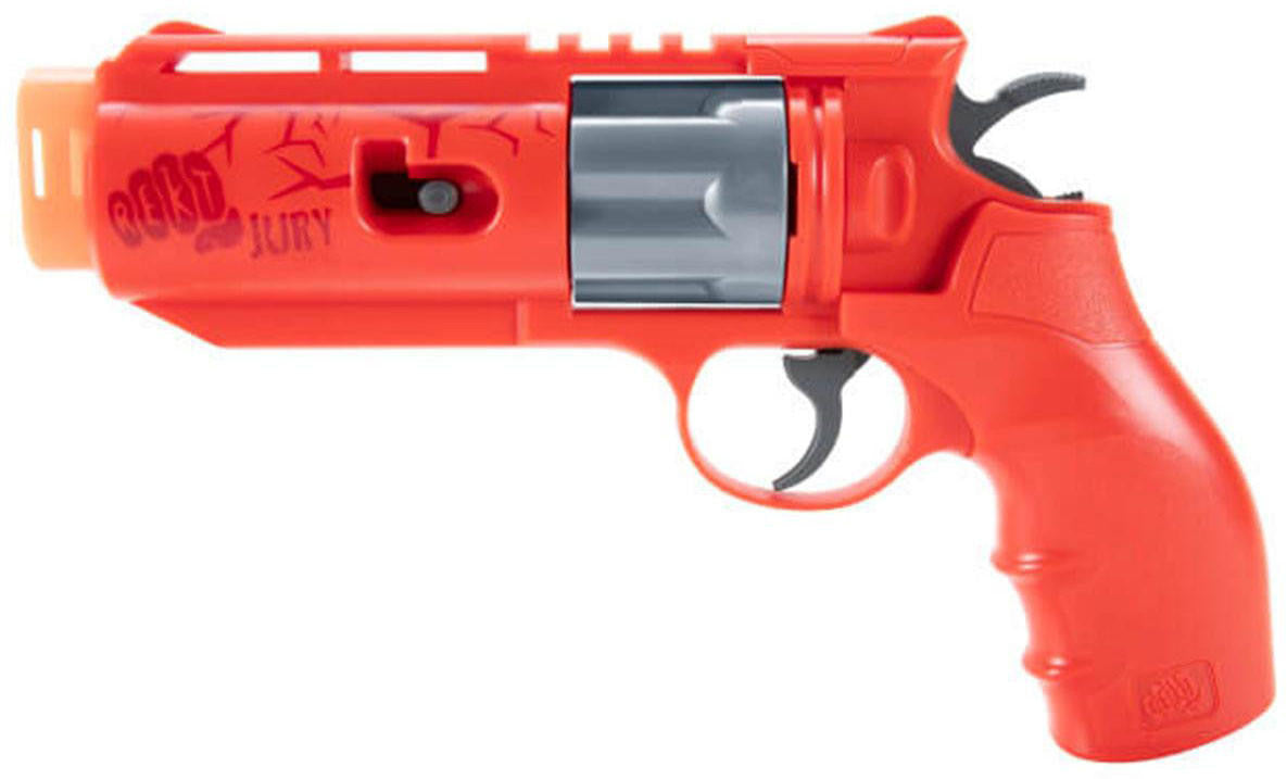 Umarex Rekt Jury CO2 Foam Dart Revolver, Red