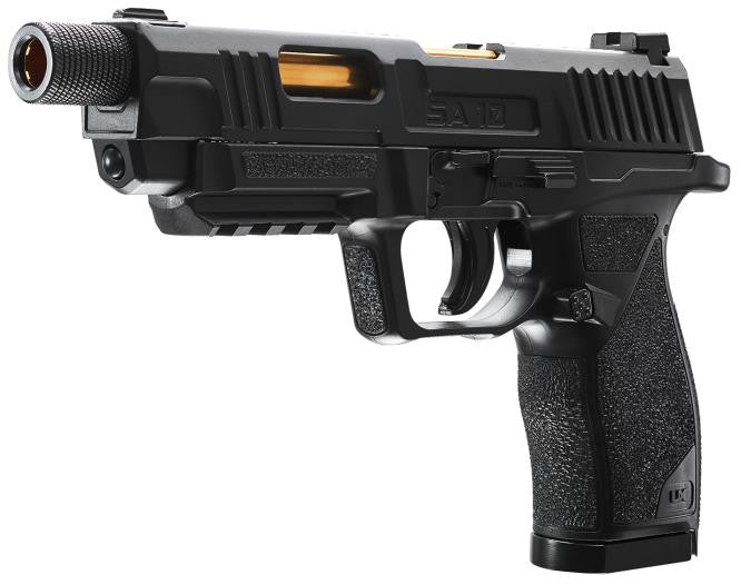 Umarex SA10 .177 Cal Pellet CO2 Blowback Airgun Pistol, Black