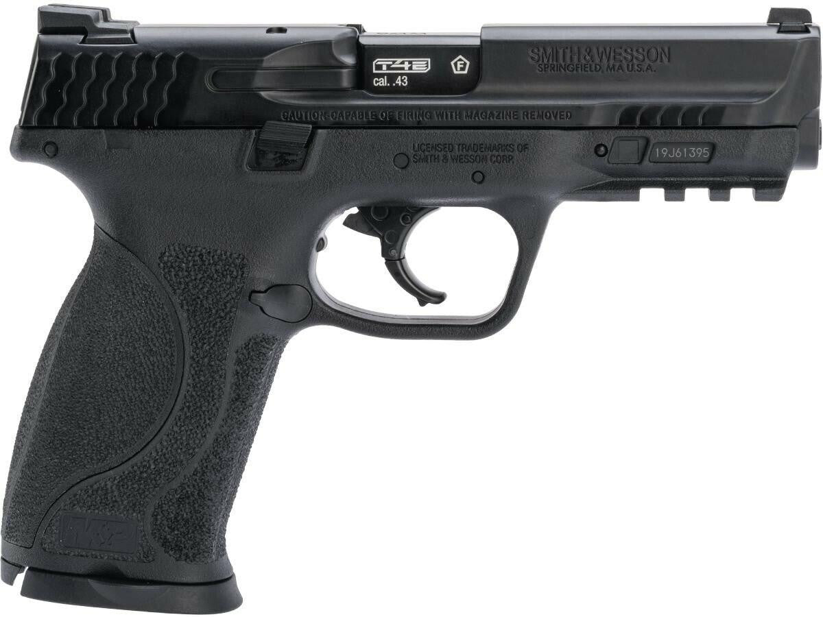 Umarex T4E Smith & Wesson M&P9 M2.0 Co2 Blowback Paintball Marker Pistol, Black