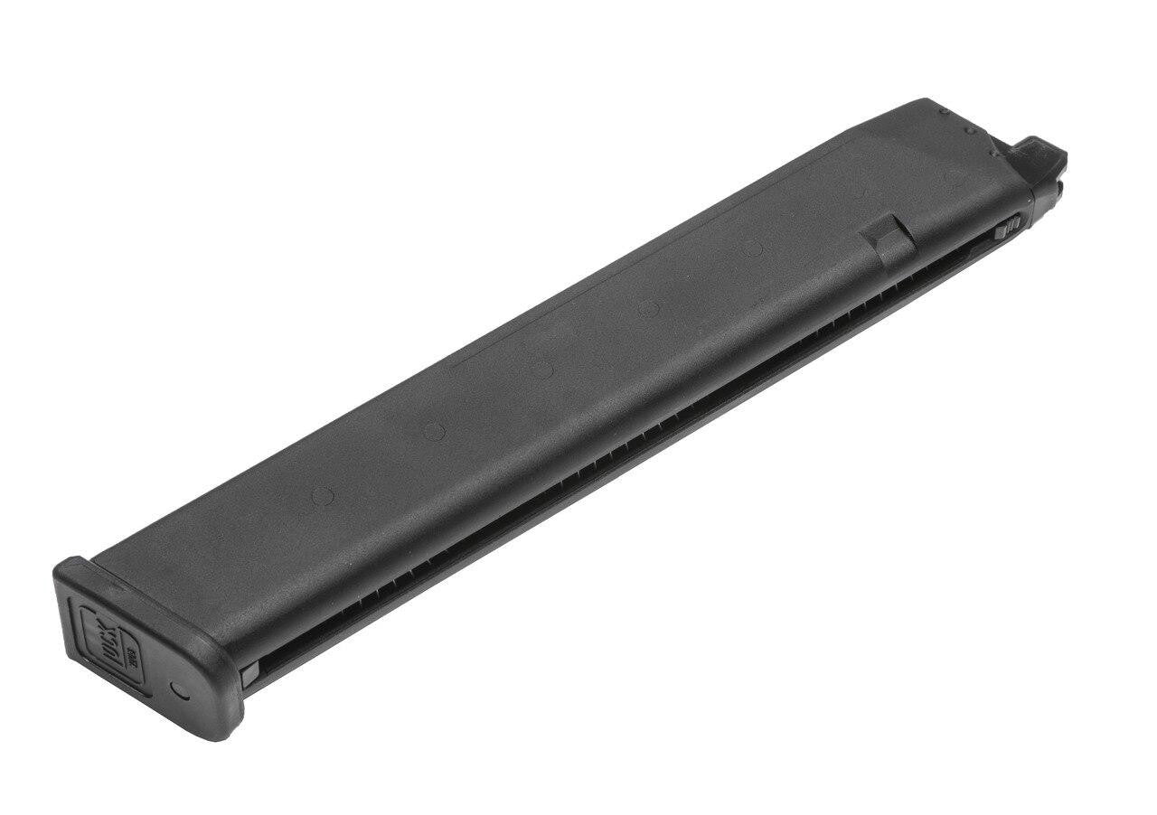 Glock G18C Gen3 Gas Blowback Airsoft Pistol by VFC / Elite Force w/ Extended Magazine, Black