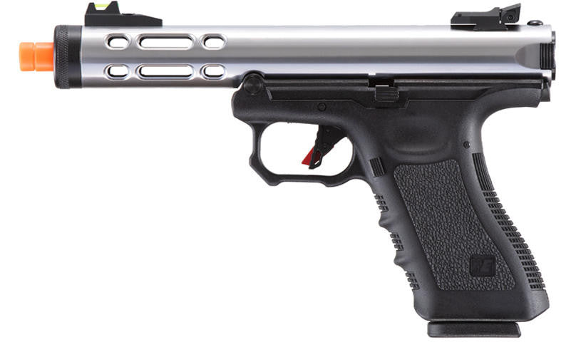 WE-Tech Galaxy G-Series Gas Blowback Airsoft Pistol, Silver