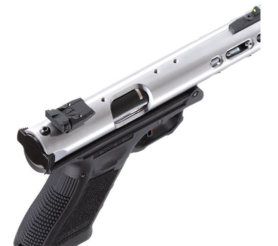 WE-Tech Galaxy G-Series Gas Blowback Airsoft Pistol, Silver