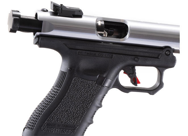 WE-Tech Galaxy G-Series Gas Blowback Airsoft Pistol, Silver