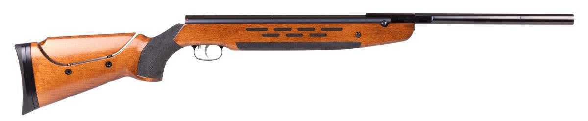 Weihrauch HW98 .22 Breakbarrel Air Rifle, Wood/Black