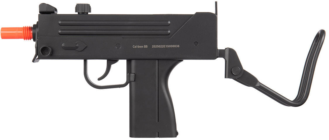 Well CO2 Plastic Uzi Airsoft Pistol, Black