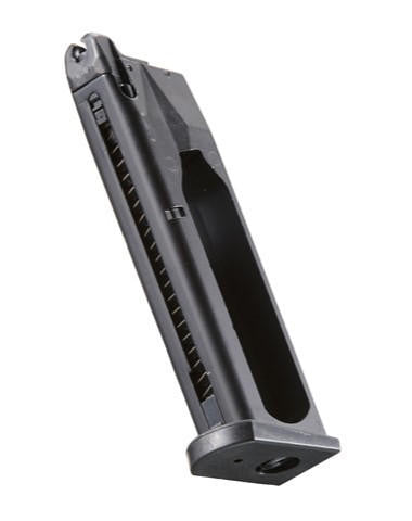 Well Fire M9 24 Round CO2 Magazine, Black