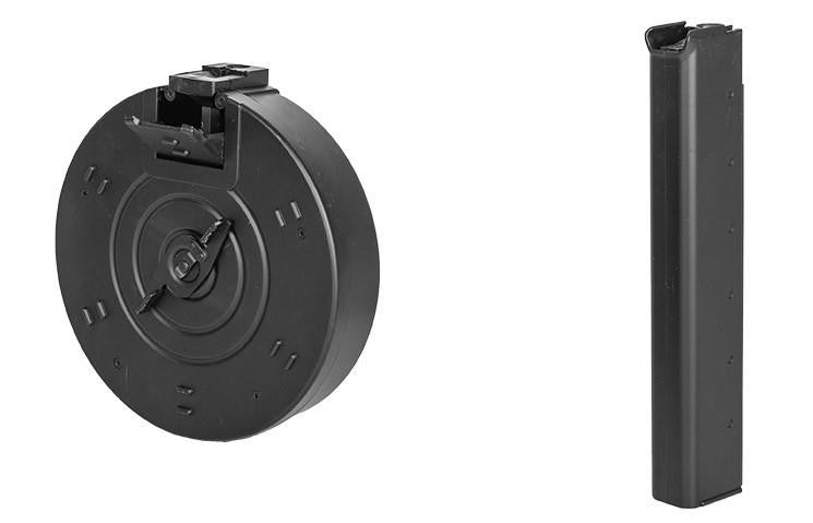 Well M1A1 WWII Submachine Gun AEG, Black