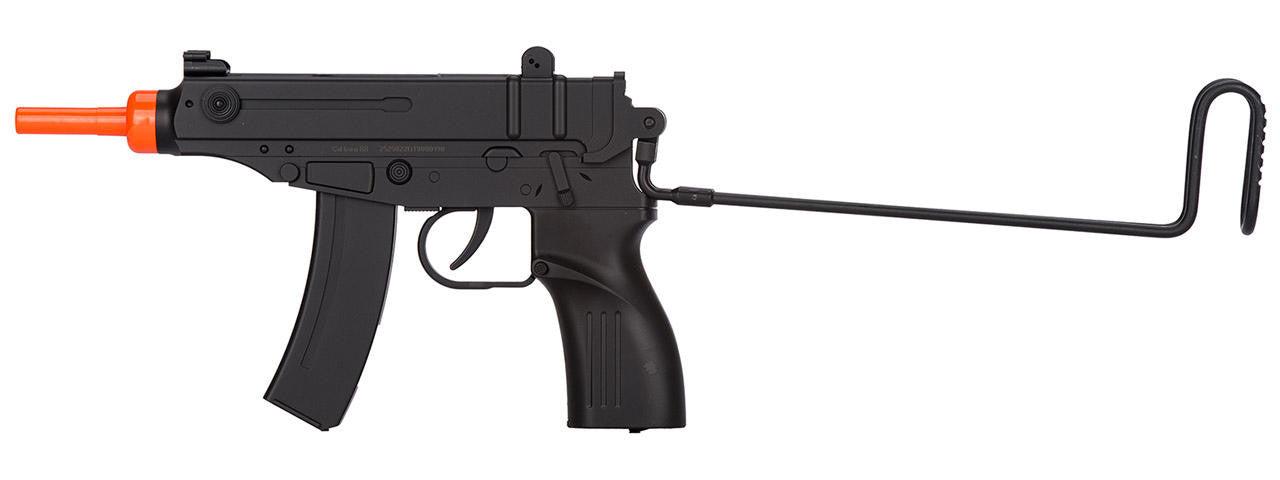 Well VZ61 Scorpion CO2 Airsoft SMG, Black