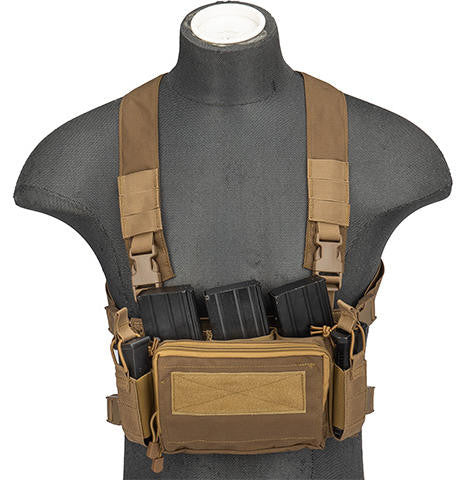 WoSport Multifunctional Tactical Chest Rig, Tan