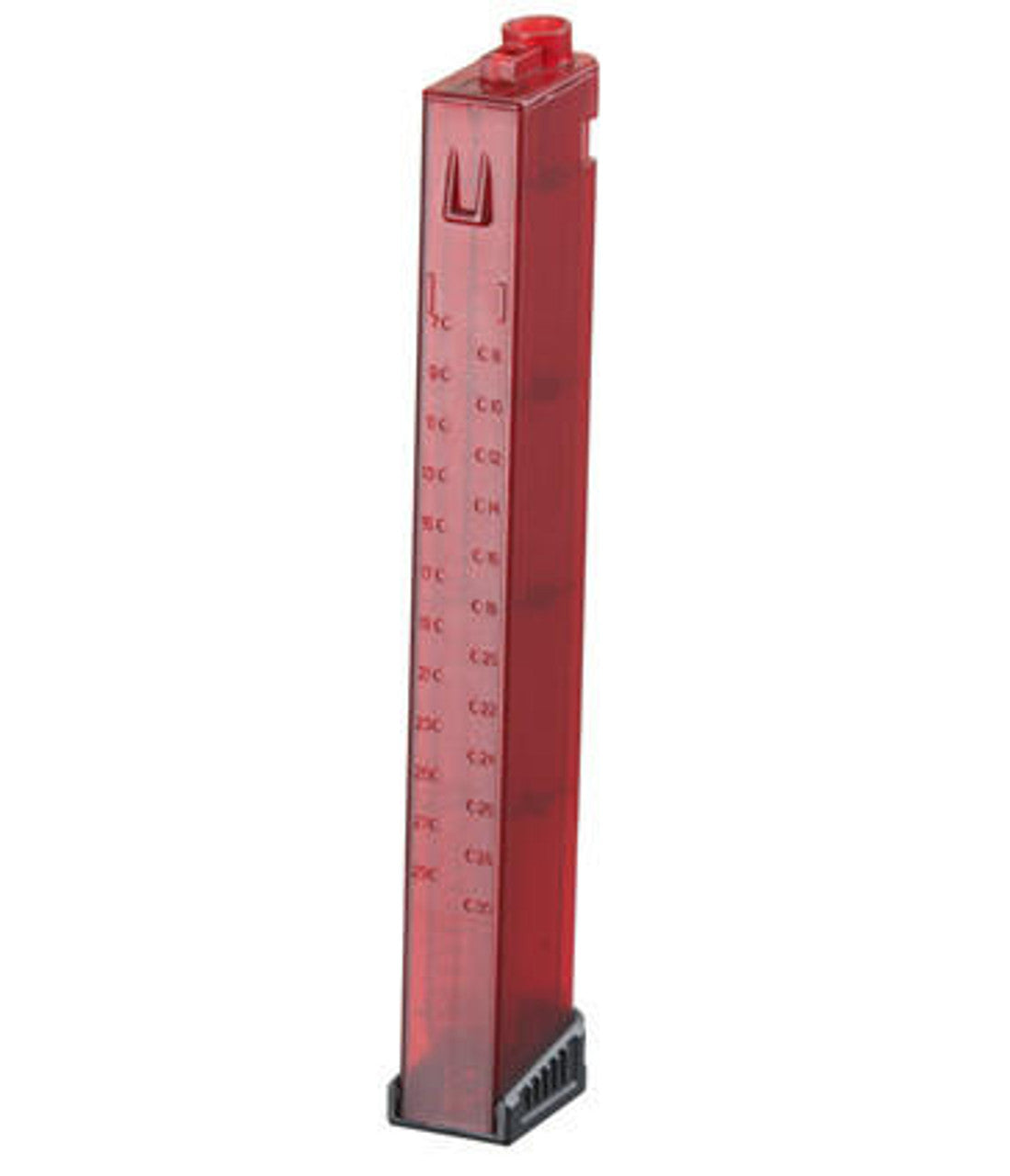 Zion Arms PW9 120 Round 9mm Style Mid-Capacity Magazine Red