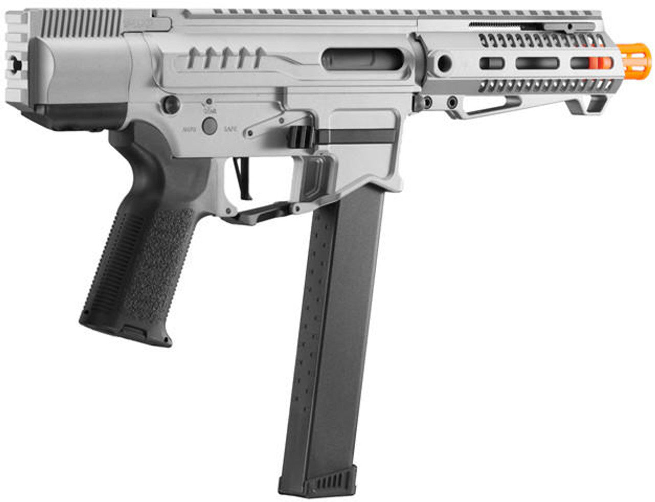 Zion Arms R&D Precision Licensed PW9 Mod Airsoft Rifle Gray